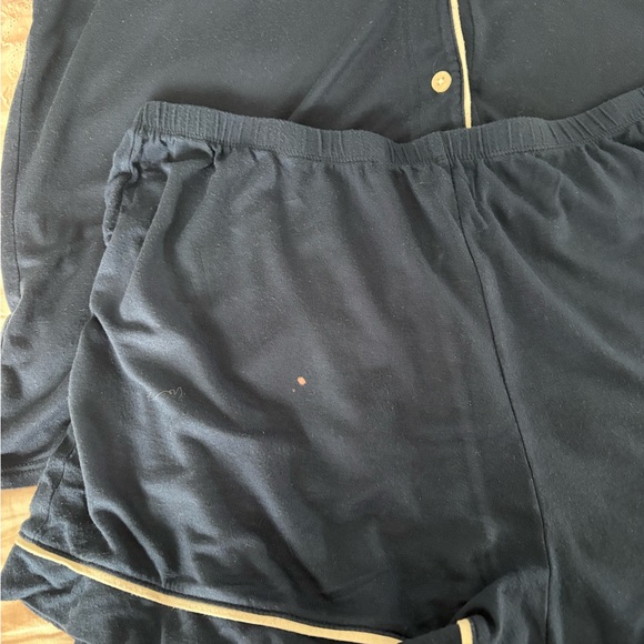 Women's Navy Blue Pajama Set - Picture 3 of 3